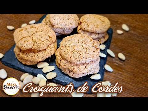 Croquants de Cordes Recette Facile de Biscuits aux Amandes