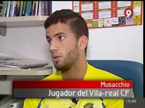 Musacchio (Villarreal CF) habla de Osvaldo (RCD Espanyol)