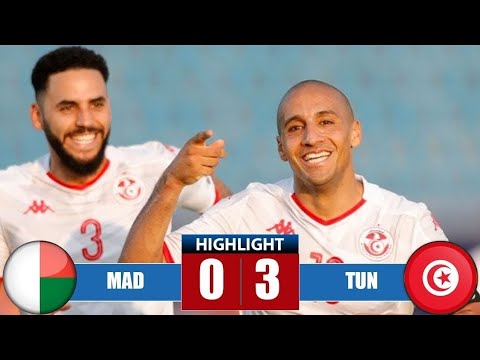 AFCON; Madagascar vs Tunisia. Match Highlights. 0 - 3