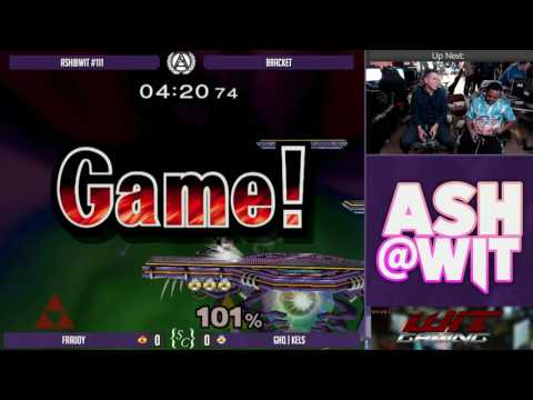 Fraudy (Sheik) vs GHQ | Kels (Sheik, Captain Falcon) - ASH@WIT #111 Melee Bracket