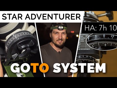 GOTO SYSTEM for Sky-Watcher Star Adventurer - GAME CHANGER to find deep sky objects in the sky!