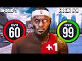 LeBron James But Every DUNK Is 1 ATTRIBUTE 60 99 Overall Evolution