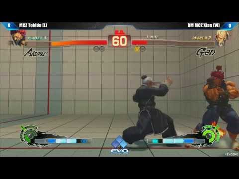 [EVO 2013 SSFIV AE Grand Final] MCZ Tokido (Akuma) vs DM MCZ Xian (Gen)