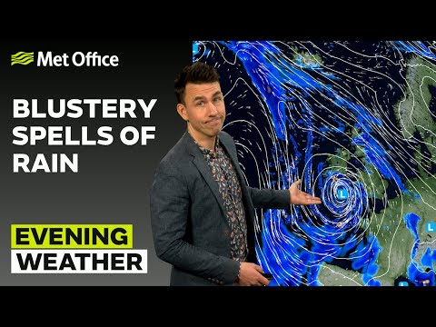 23/01/2026 - Blustery Conditions - Evening Weather Forecast UK – Met Office Weather