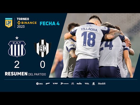 #TorneoBinance 2023 | Fecha 4 | resumen de Talleres - Central Córdoba