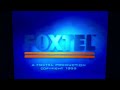 Foxtel Productions Logo 1999 MEGA RARE