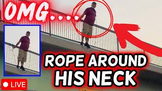 🔴 BREAKING: Man on BRIDGE LEDGE, MASSIVE EMERGENCY Response in Bakersfield, California