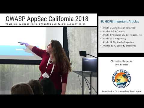 APPSEC Cali 2018 - How Privacy Violations, Fines and Economic Sanctions Create Darker Opportunities