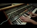 Korg Trident Mk1 Vintage Analog Synth Sound Demo