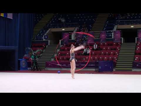 Patricija Feldmane LAT Latvian Gymnastics Federation Ribbon Irina Deleanu Cup 22 May 2021