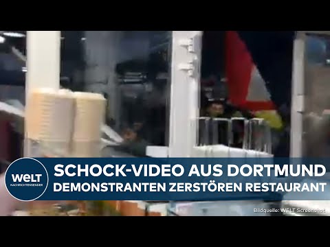 DORTMUND: Chaos nach pro-kurdischer Demo! Gruppe attackiert syrisches Restaurant - viele Verletzte!