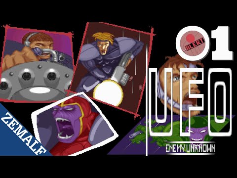 01 | UFO: Enemy Unknown Playthrough | Let's Play XCOM: UFO Defense | First Playthrough | OpenXcom