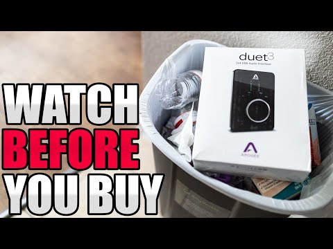 The Apogee Duet 3 is PLAGUED WITH PROBLEMS | Unboxing & Review