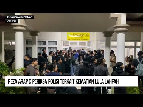 Reza Arap Diperiksa Polisi Terkait Kematian Lula Lahfah