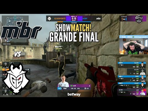 GRANDE FINAL - MIBR vs G2 - MD1 BATTLE BETWAY - CSGO HIGHLIGHTS | GAULES