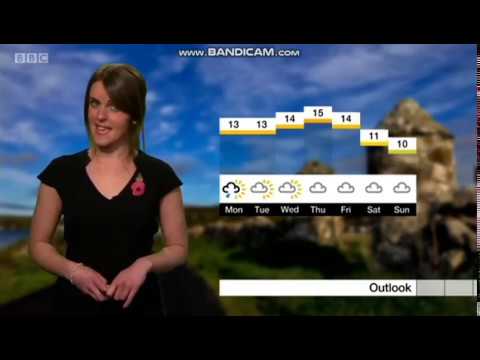Alex Osbourne - Points West weather - (11th November 2018) - HD [60 FPS]