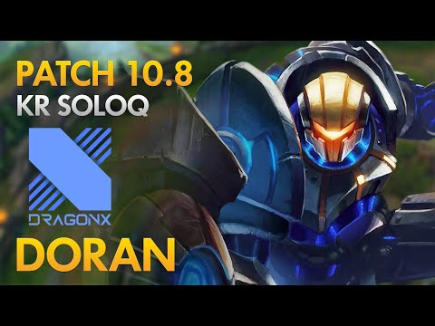 DragonX Doran - Top Lane: Jayce vs Jax - KDA 25/6/7