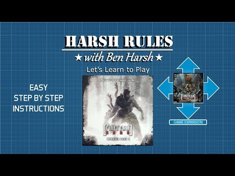Harsh Rules - Let's Learn to Play: Monster Pack D Expansion for Fireteam Zero