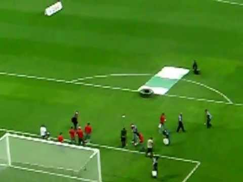 el chacho y su compadre por un auto en el  clasico america vs chivas  2014