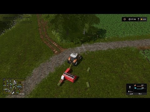 FS17 Altenstein Timelapse 3 - Small square hay bales!