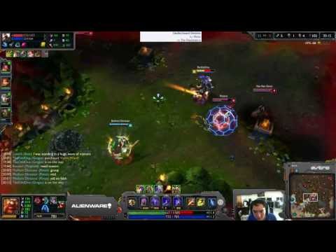TheOddOne plays Gragas jungle vs Pantheon