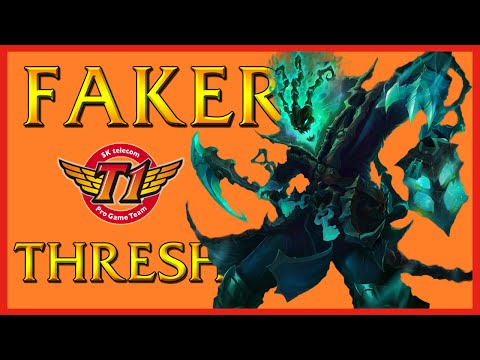 League of Legends: SKT T1 Faker - Thresh Support [2/1/13] - Korean Challenger Ranked 2014