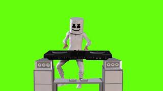 Marshmello Dancing Green Screen + DJ Booth