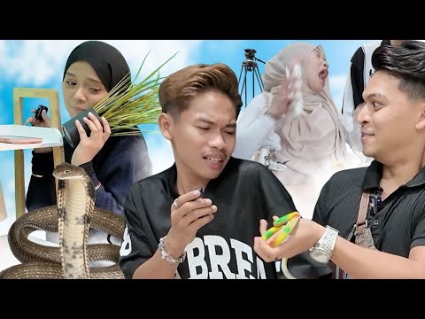 PRANK ULAR TERLEPAS !! SEMUA LARI 😱😱‼️