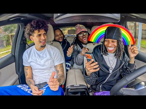 Playing “SUS” Christmas Songs In Front Of The Gang 🎄🏳️‍🌈