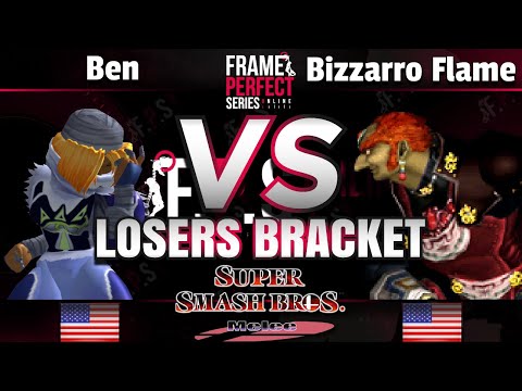 FPS2 Online Losers Top 32 - Ben (Sheik) vs. Bizzaro Flame (Ganondorf) - Smash Melee
