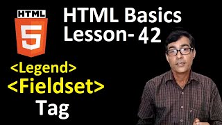 Fieldset tag in html | Legend tag in html | HTML basics lesson - 42 | html for beginners