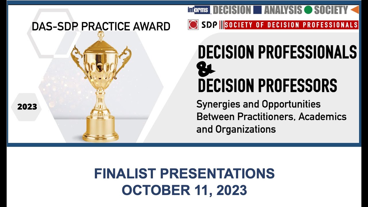 2023 DAS-SDP Practice Award Finalist Presentations