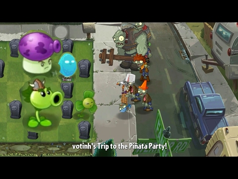 Plants vs. Zombies 2 pinata party 4/21/2017 || pinata party April 21, 2017