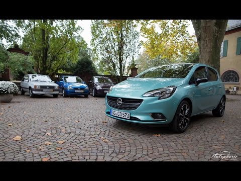 Fahrbericht Opel Corsa E - A bis E Generation des Corsa