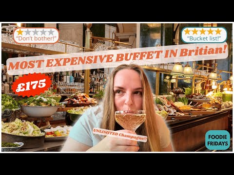 £175 for a BUFFET?! Inside The Ned’s Luxury Feast