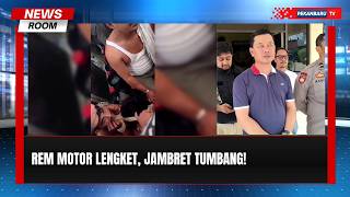 Motor Terjatuh, Dua Jambret Gelang Emas Ditangkap Warga
