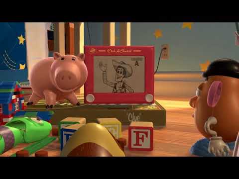 Day 8 - Toy Story 2 - Who stole Woody? Scene