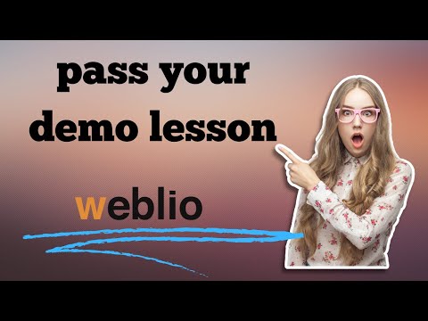 How to Ace Your Weblio Demo Lesson: Top Tips for Success(2024)