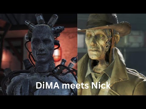 Fallout 4 :What happens if Nick meets DiMA