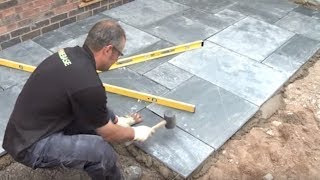 How To Lay A Patio - Expert Guide To Laying Patio Slabs | Garden Ideas & Tips | Homebase