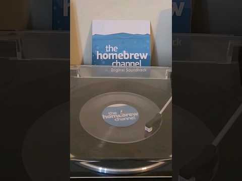 The Homebrew Channel theme on vinyl!