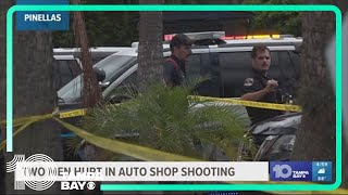 2 men hurt in shooting at Largo auto repair shop