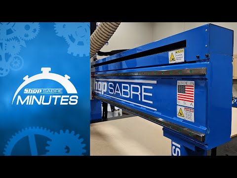 “ShopSabre Minutes” – Aluminum vs STEEL Gantry Constructionvideo thumb