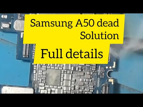 Samsung A50 dead mobile problem solution