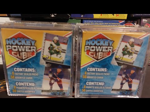 New at Walmart Mj Holding hockey card cubes hockey  packs and more