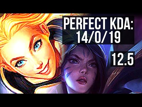 LUX & Senna vs KAI'SA & Nautilus (ADC) | 14/0/19, Legendary, 1.2M mastery | BR Master | 12.5