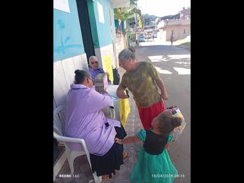 evangelismo na IPFD de espera feliz MG. 18/04/2.026. 💕🙌🎺👍❤️