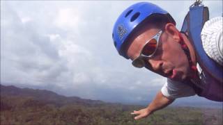 preview picture of video 'Zip Line riding at the Loboc Eco-Tourism Adventure Park in Bohol'