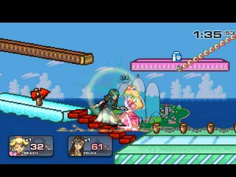 Peach vs Zelda SSF2 Queen's Championship