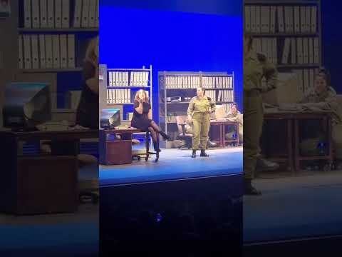 Tali Oren and Ido Rosenberg are guests at the 500th performance of Zero in Human Relations